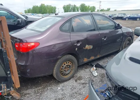 2008 Hyundai Elantra Gls/Se from USA, damaged, VIN KMHDU46D38U557251